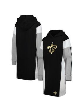 NEW - Ladies NFL - New Orlean Saints Hoodie Dress